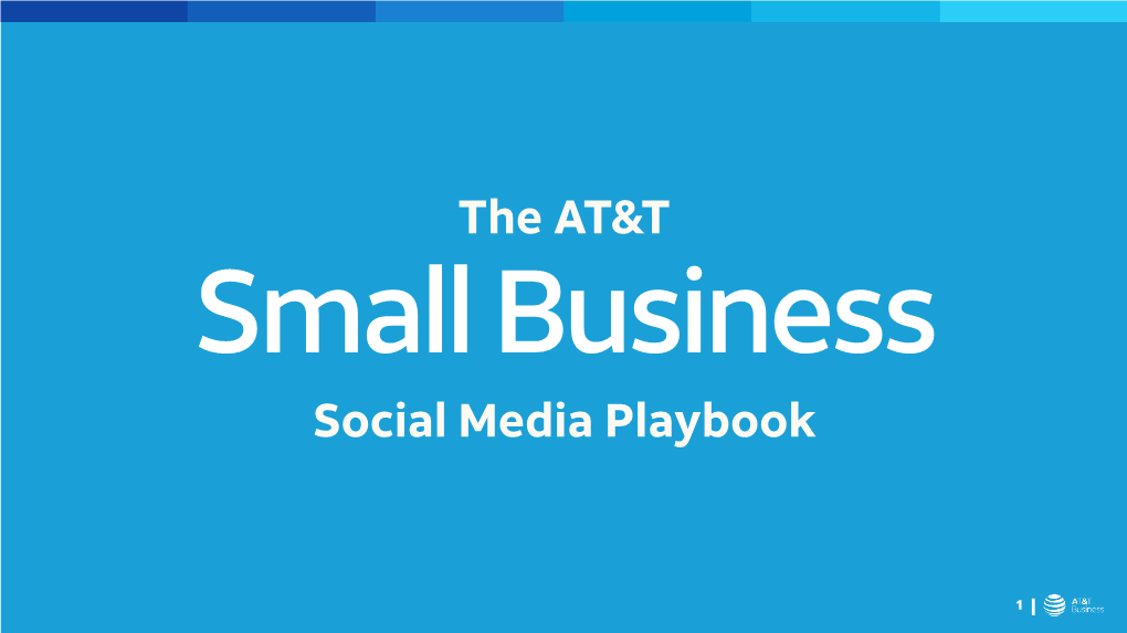 AT&T Small Business Social Media Playbook