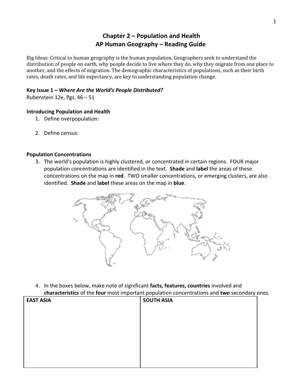 Chapter 2 Learning Guide – Population