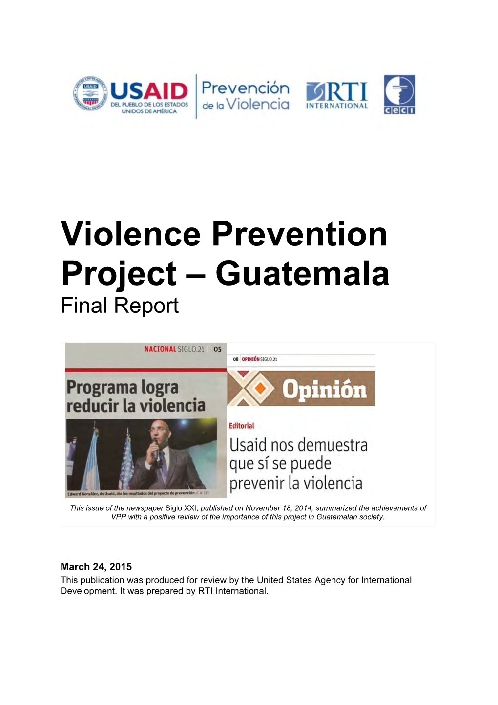 Guatemala Final Report