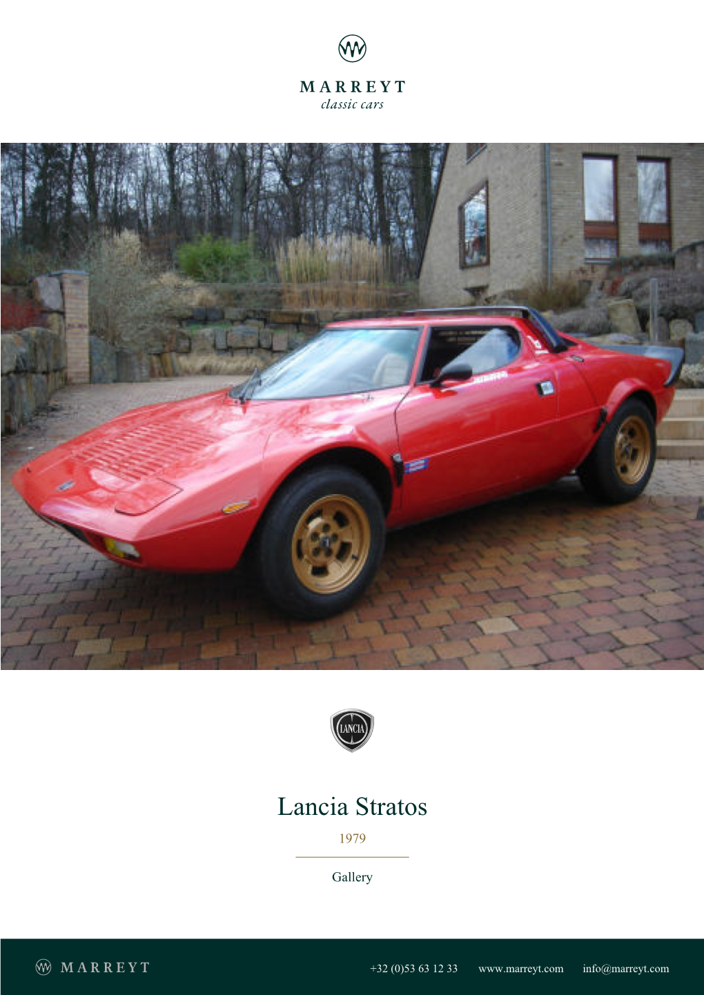 Lancia Stratos 1979