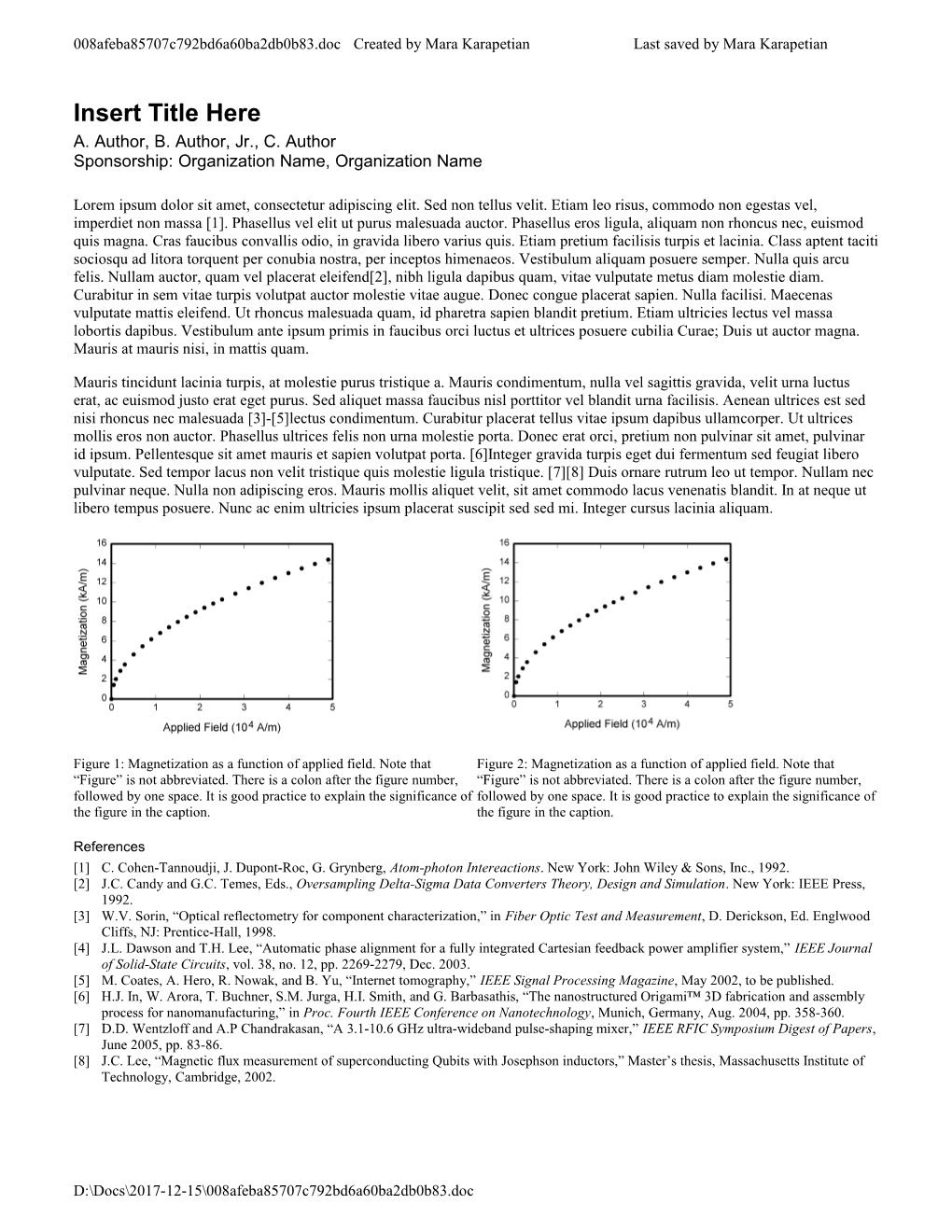 Additional Instructions for This Abstract