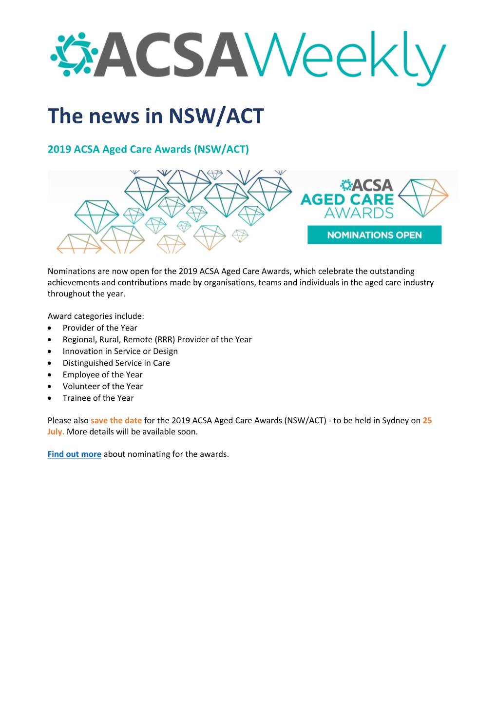 The News in NSW/ACT