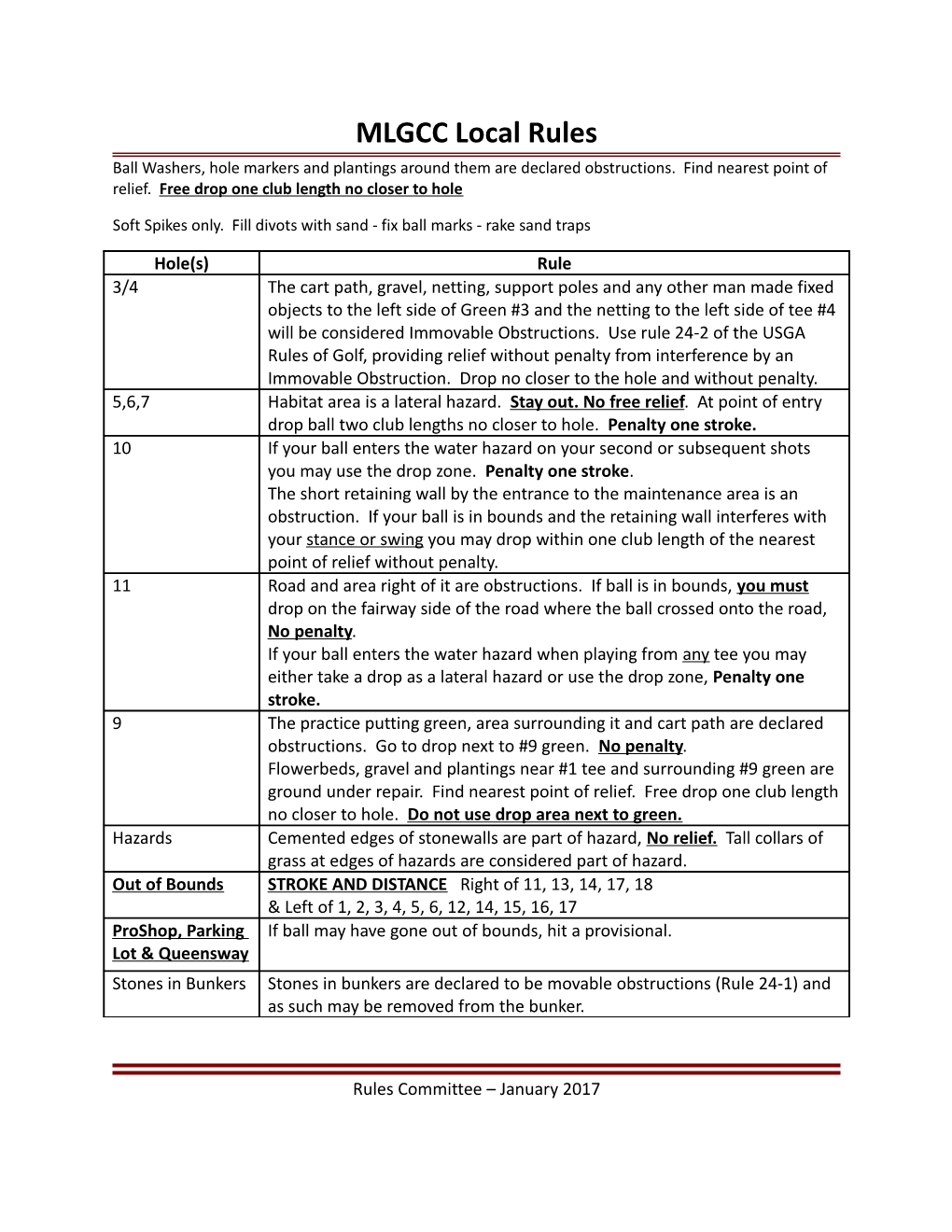 MLGCC Local Rules