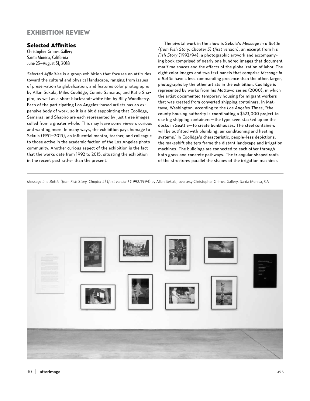 Exhibition Review