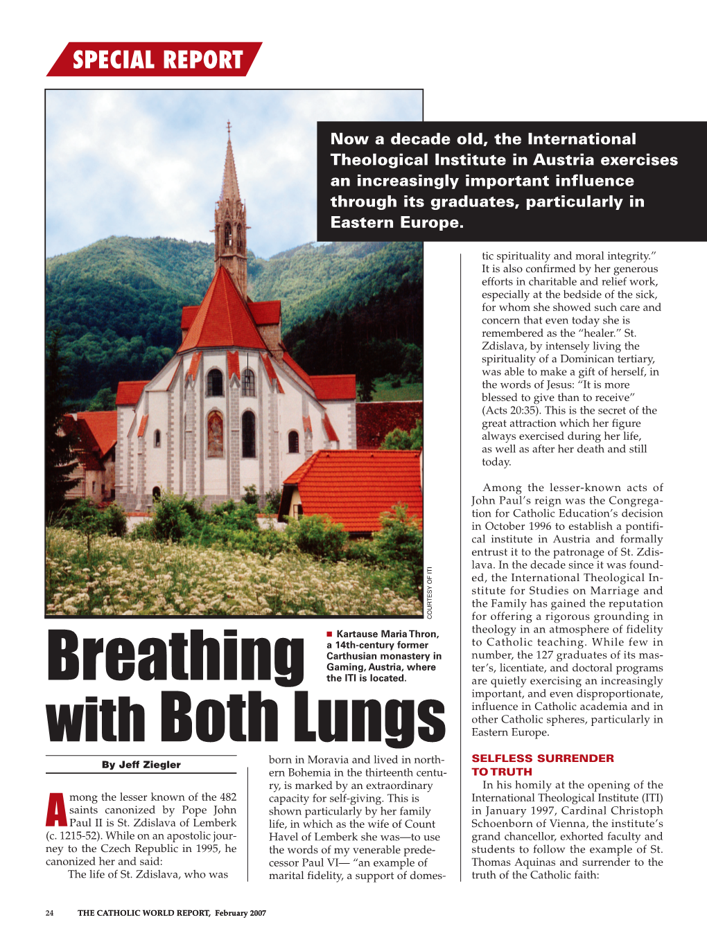 Breathing with Both Lungs