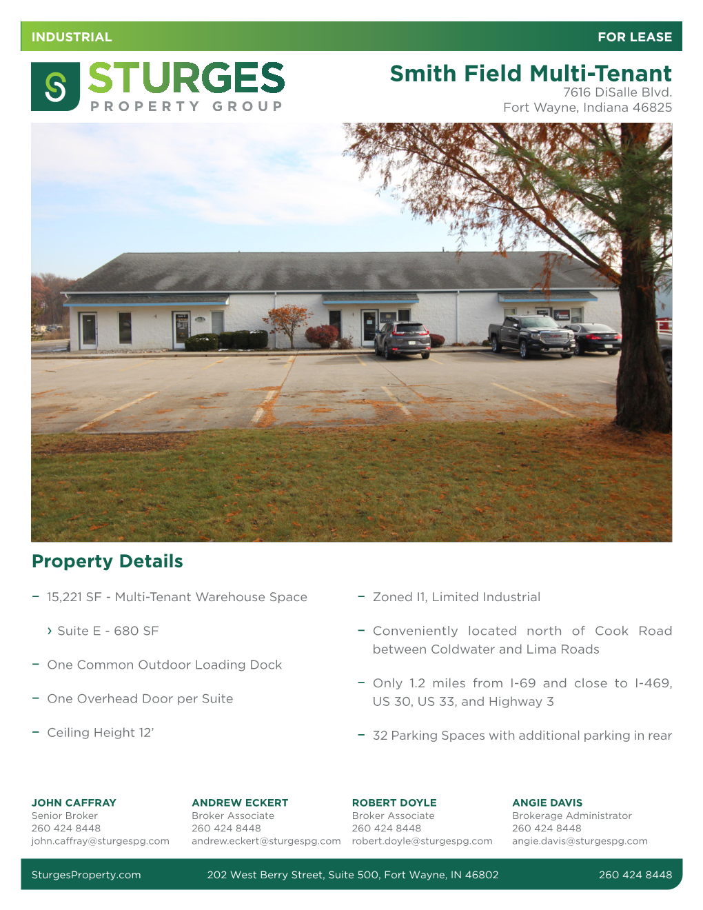 Smith Field Multi-Tenant 7616 Disalle Blvd