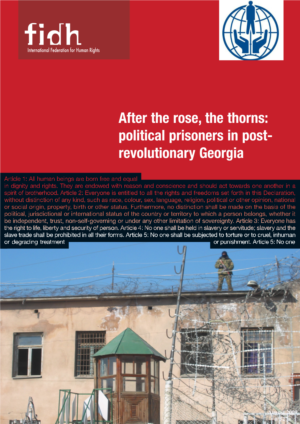Political Prisoners in Post- Revolutionary Georgia