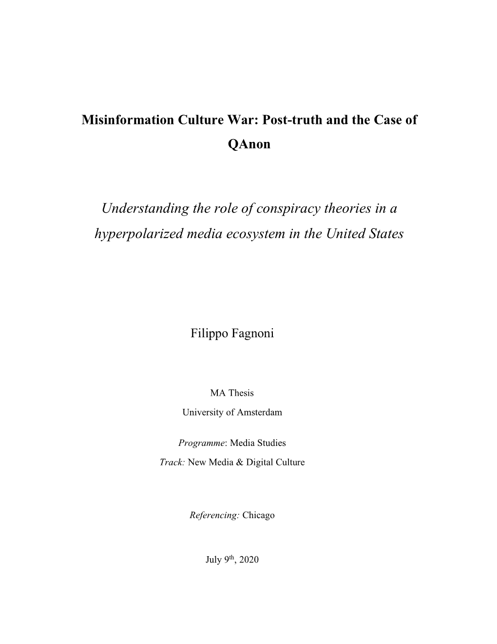 Understanding the Role of Conspiracy Theories in a Hyperpolarized Media Ecosystem in the United States