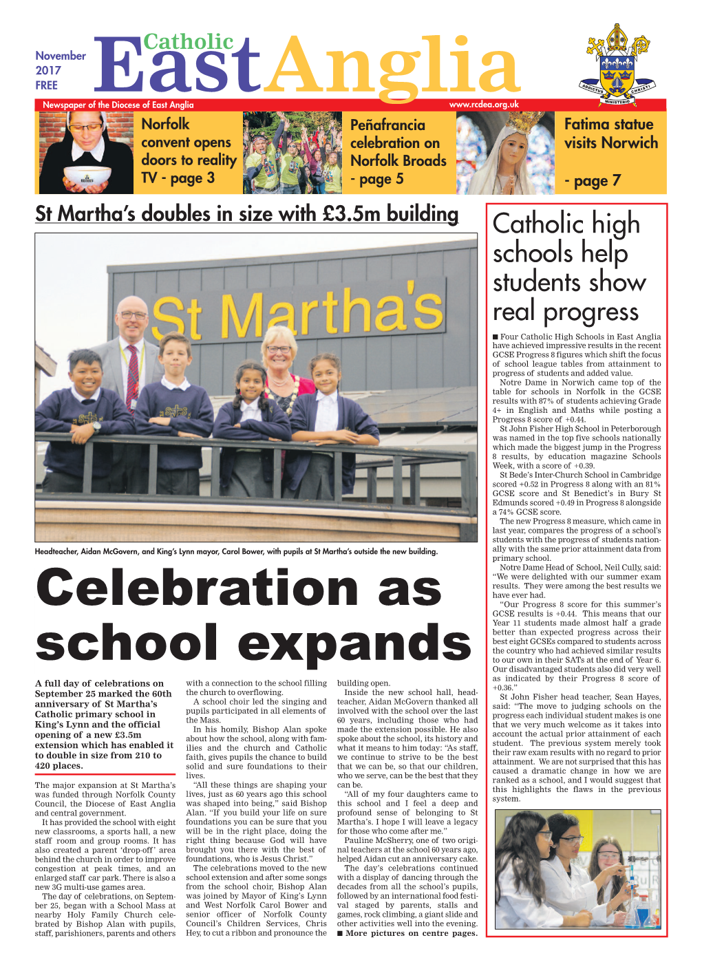 Celebration As School Expands