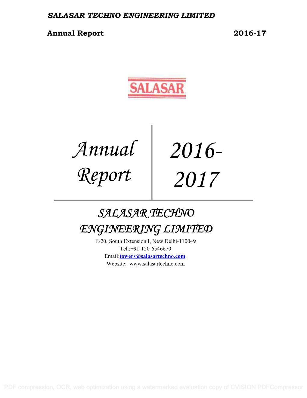 Annual Report 2016-17