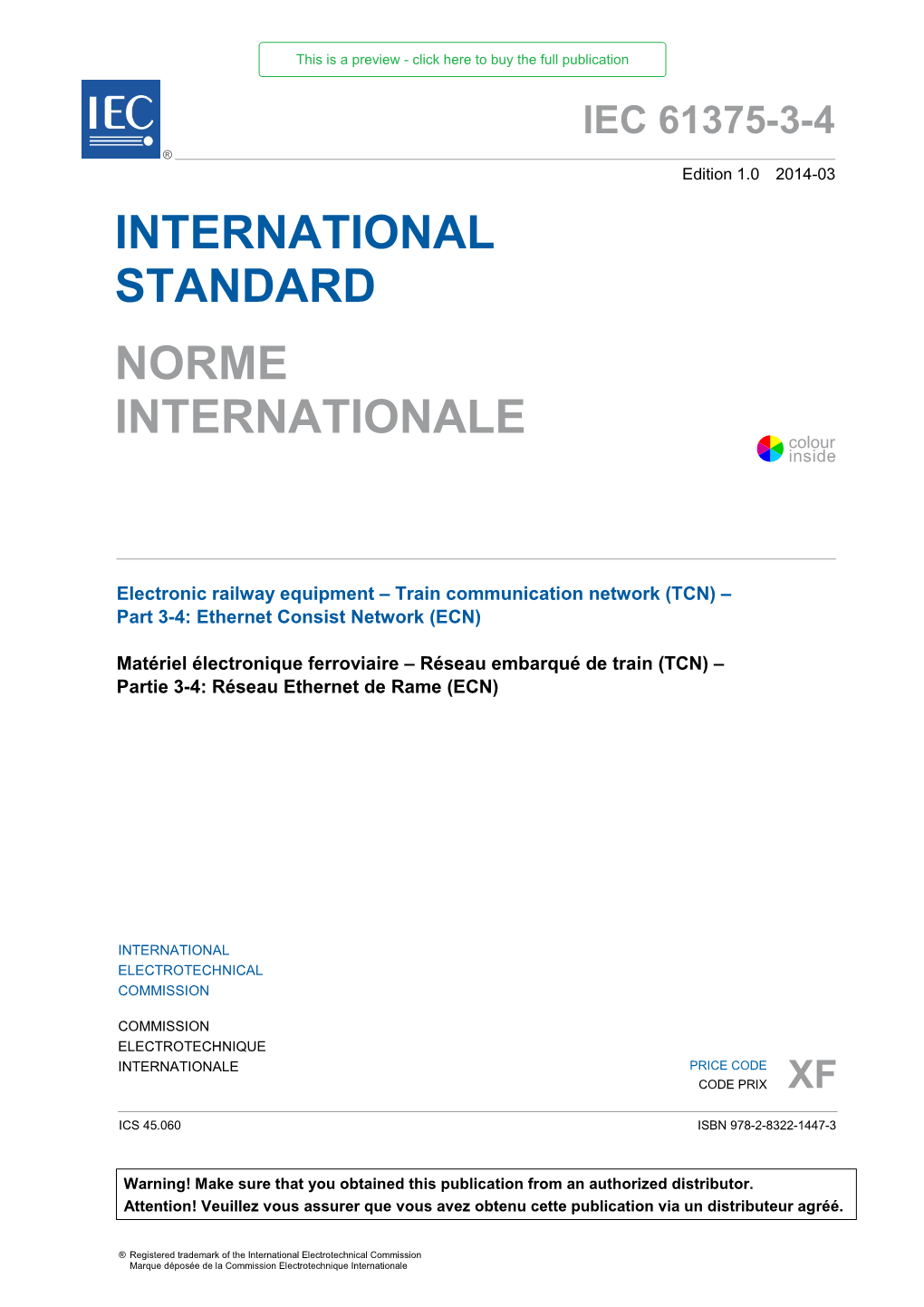 IEC 61375-3-4 ® Edition 1.0 2014-03