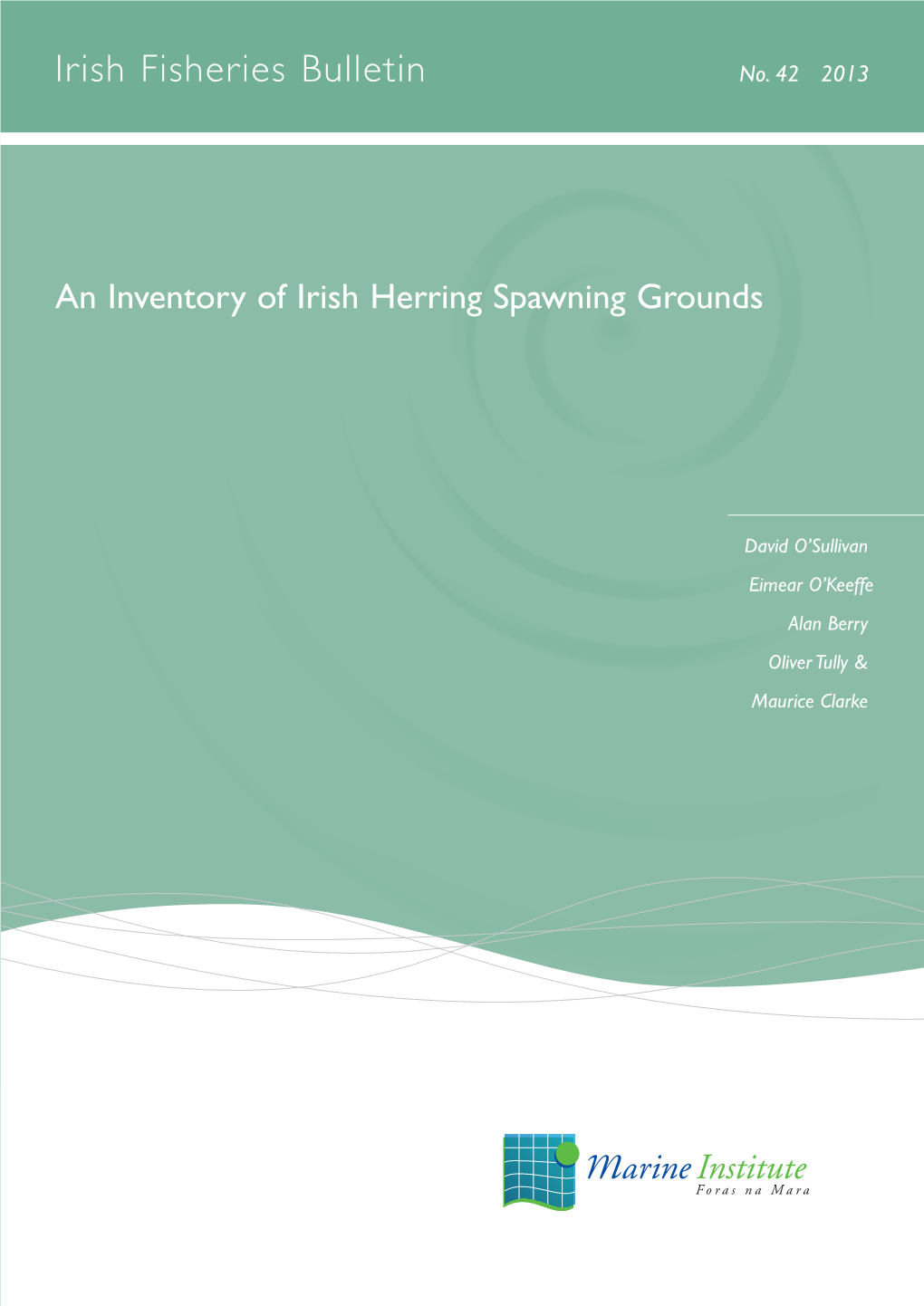 An Inventory of Irish Herring Spawning Grounds