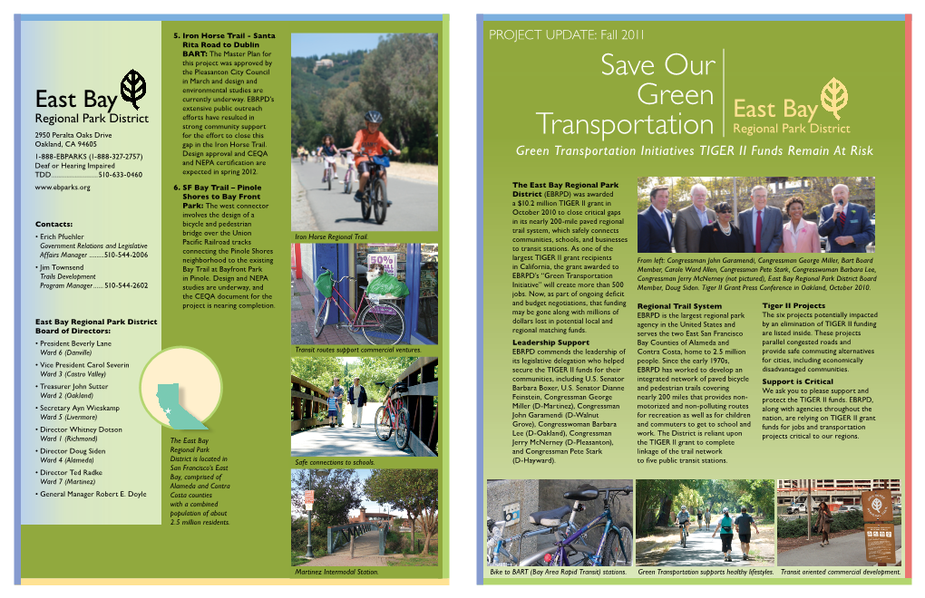 Save Our Green Transportation