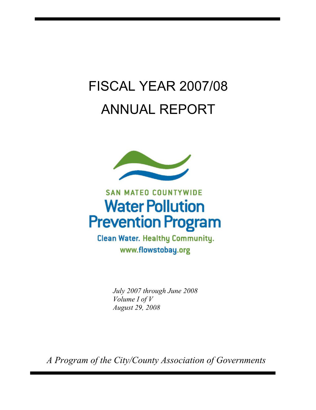 2007-2008 Annual Report