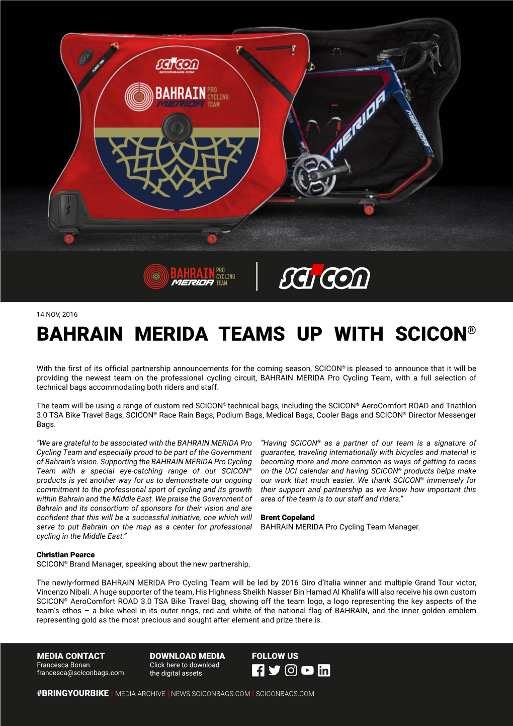 BAHRAIN MERIDA Press Release