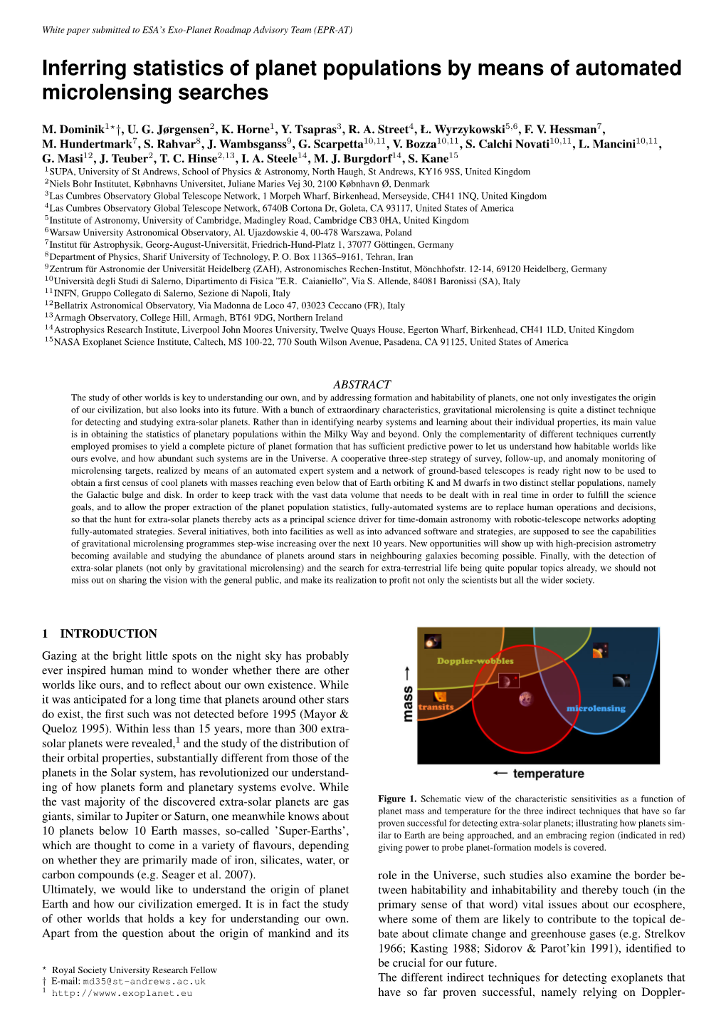 Inferring Statistics of Planet Populations by Means of Automated Microlensing Searches