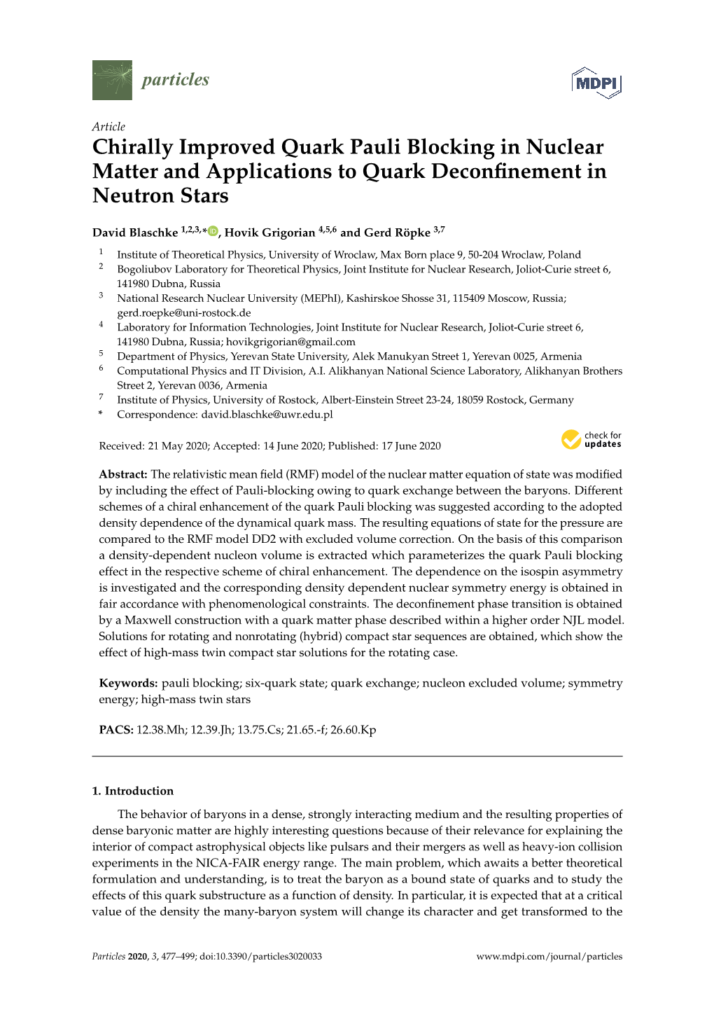 Chirally Improved Quark Pauli Blocking in Nuclear Matter and Applications to Quark Deconfinement in Neutron Stars