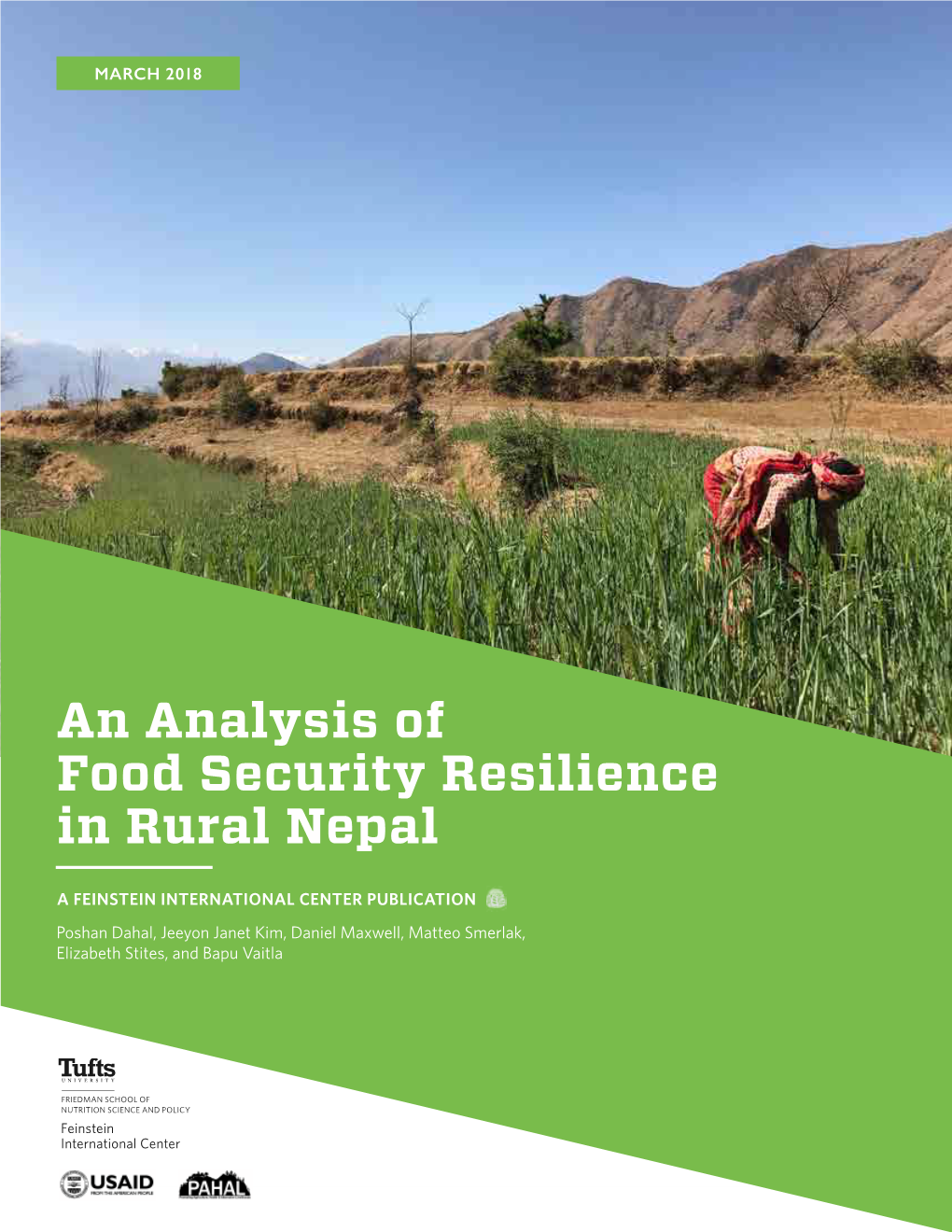 An Analysis of Food Security Resilience in Rural Nepal