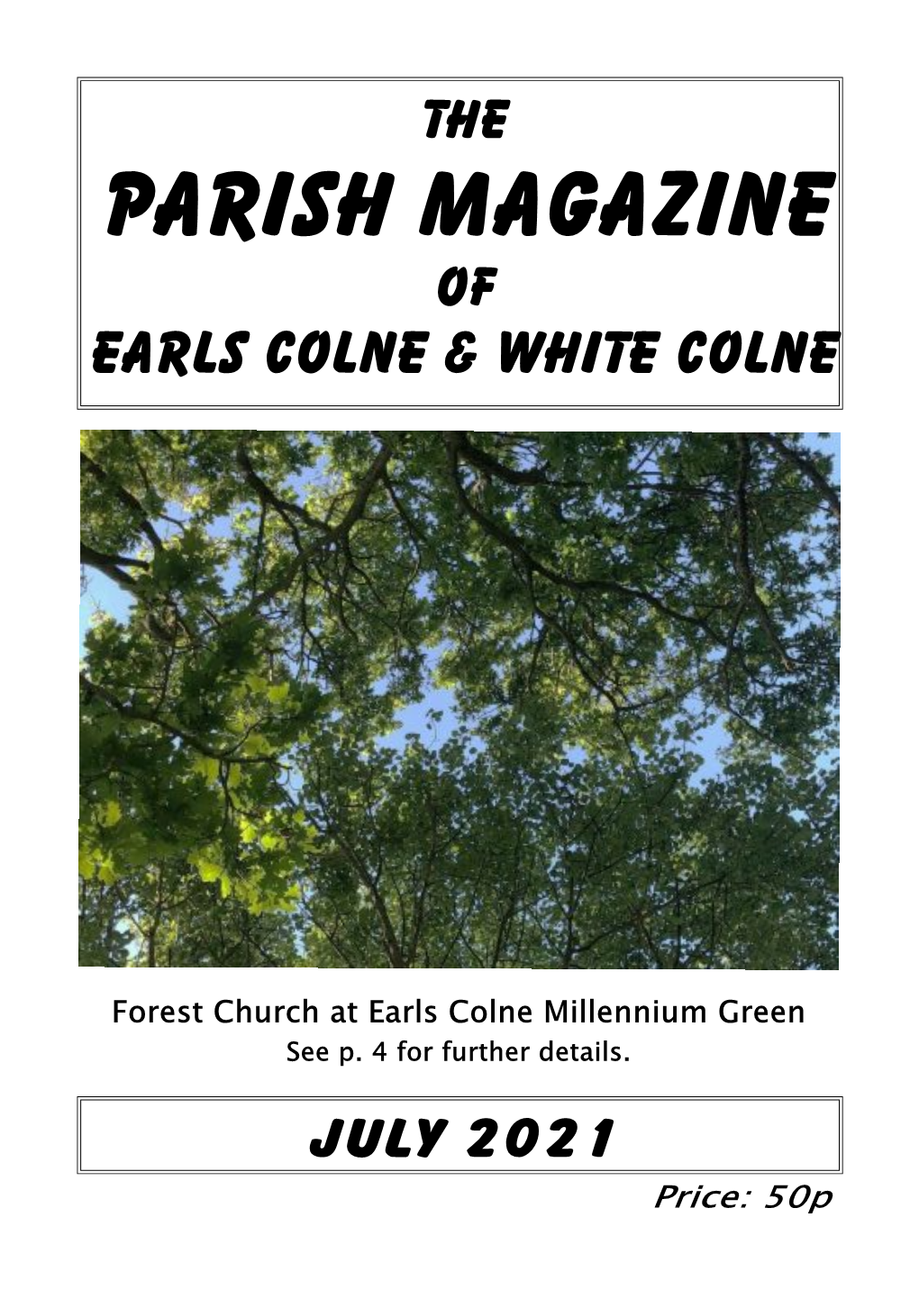 Parish Magazine of Earls Colne & White Colne