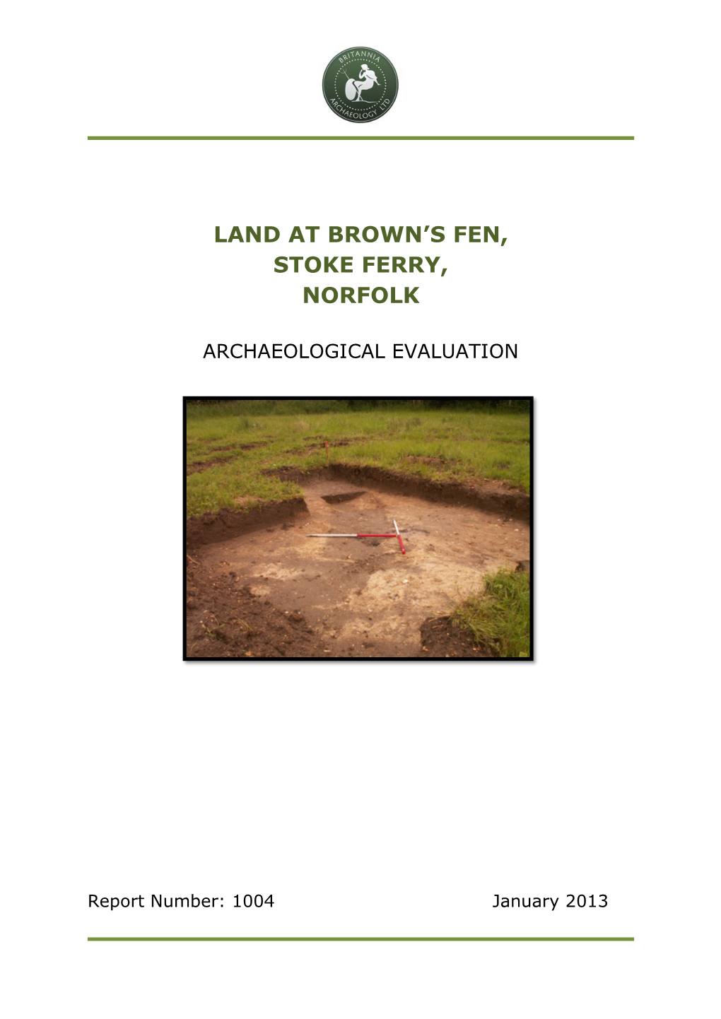 Land at Brown's Fen, Stoke Ferry, Norfolk