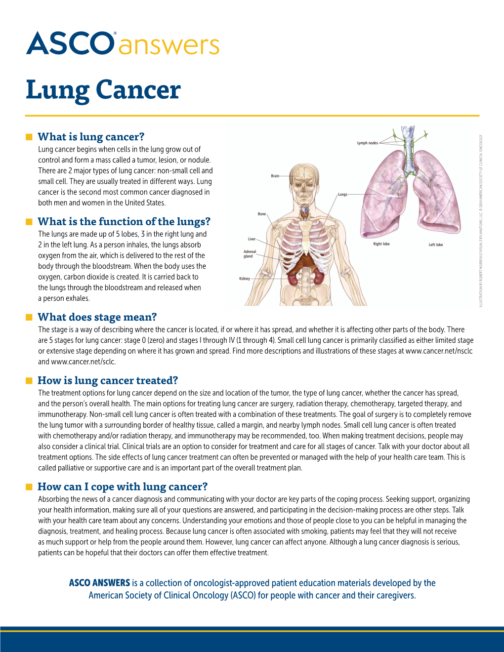 ASCO Answers: Lung Cancer