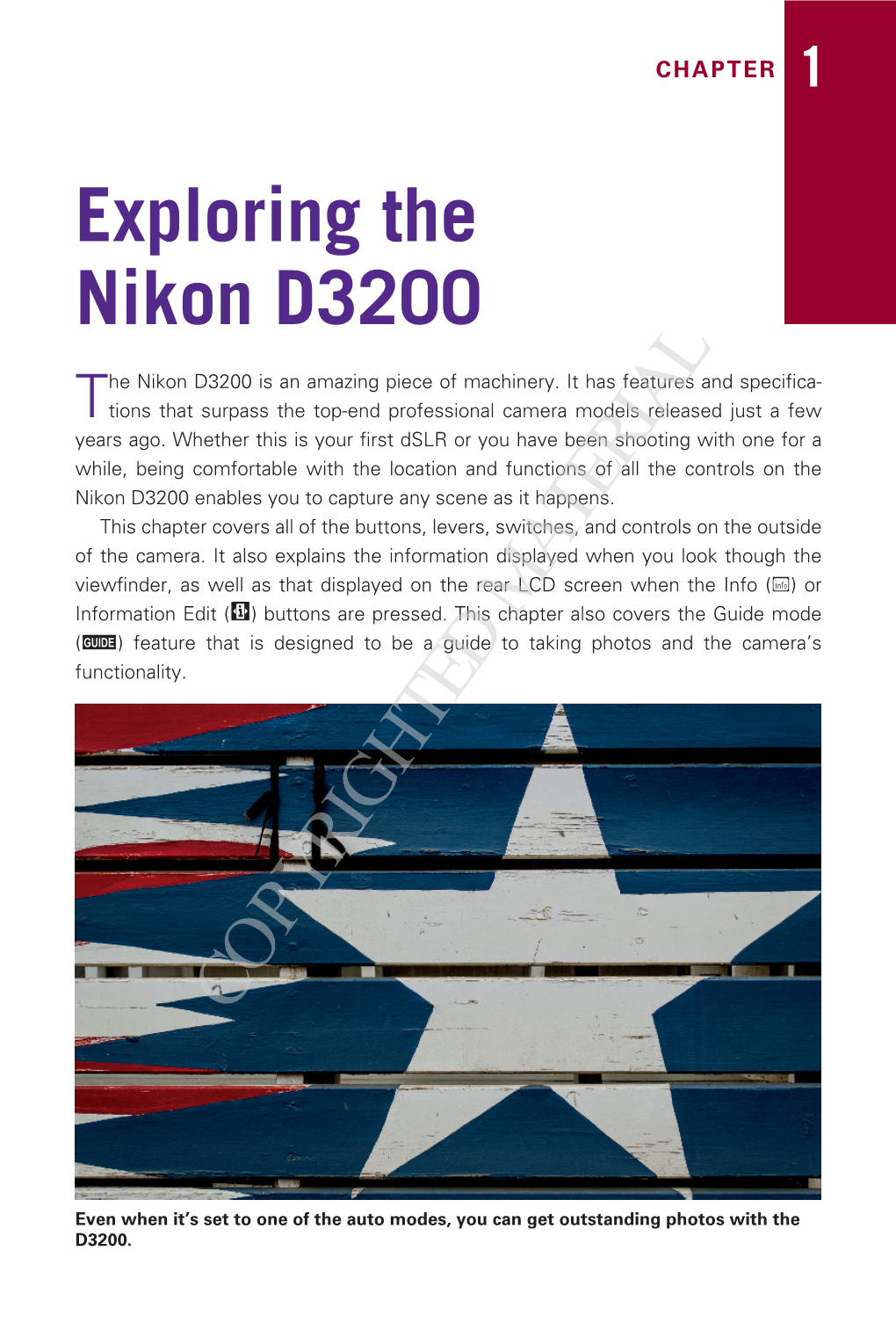 Exploring the Nikon D3200