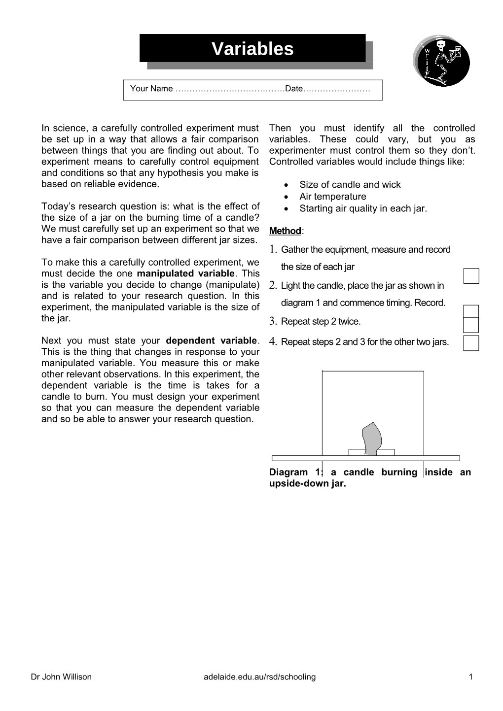 Team Writing, Experiencing, Reading and Conversing Sheet s1