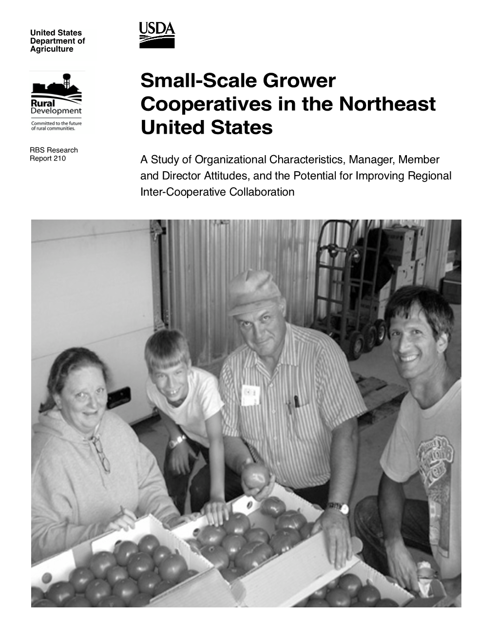 Small-Scale Grower Cooperatives in the Northeast United States