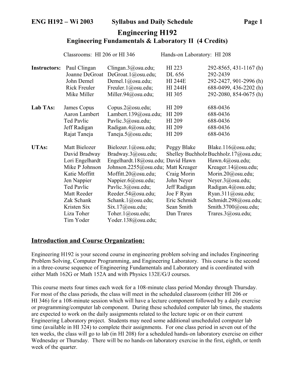 ENG H192 Wi 2003 Syllabus and Daily Schedule Page 8