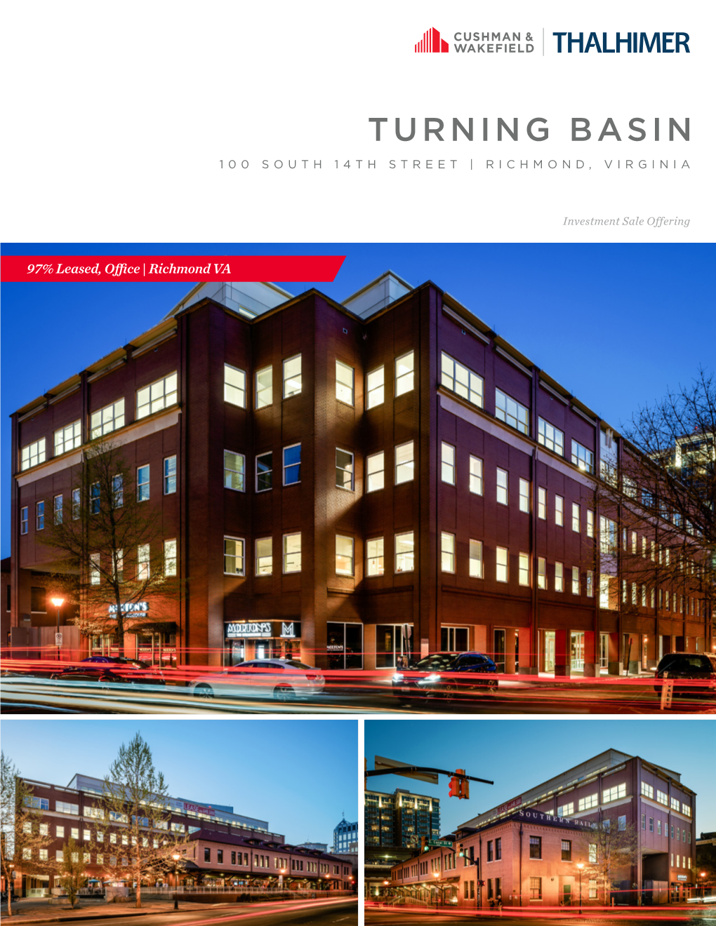 Turning Basin 100 South 14Th Street | Richmond, Virginia