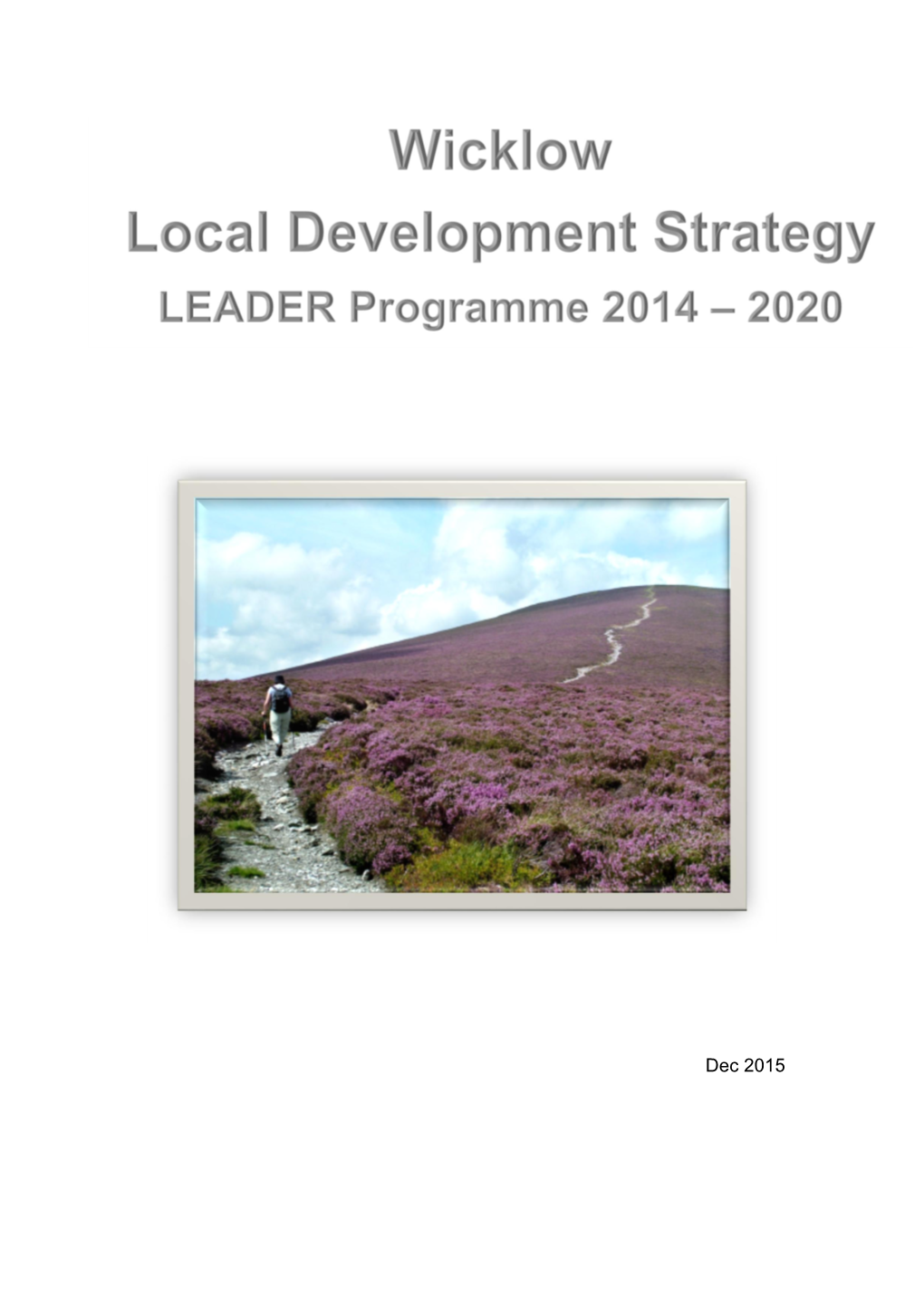 Wicklow Local Development Strategy