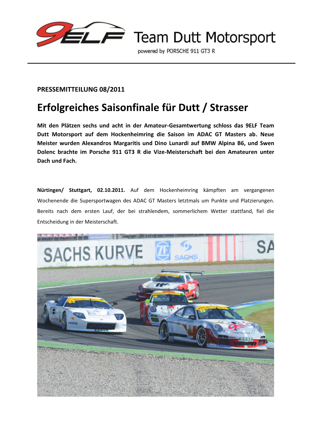 ADAC GT Masters 2011