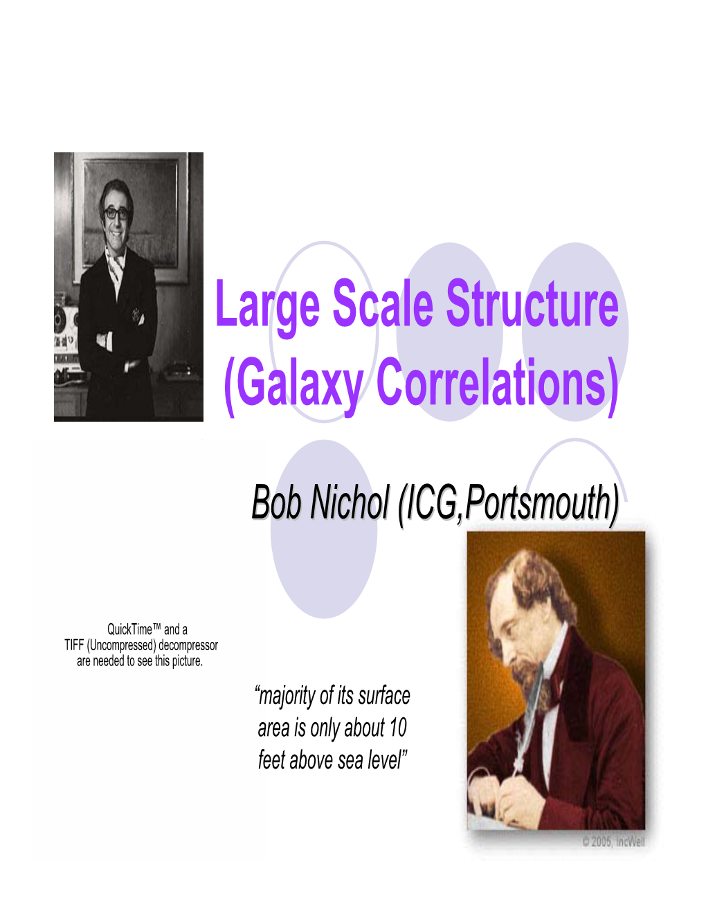 Large Scale Structure (Galaxy Correlations)