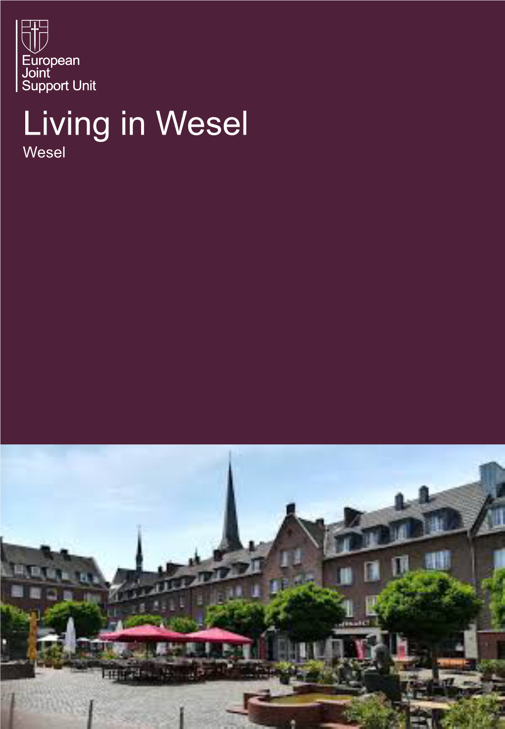 Living in Wesel Wesel Welcome