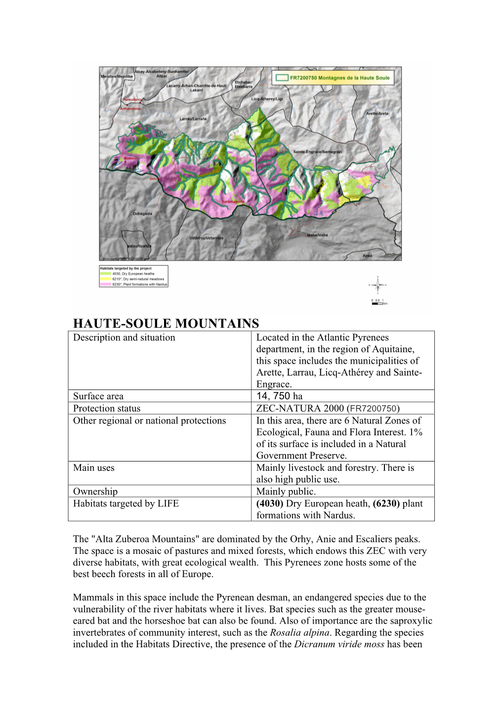 Haute-Soule Mountains