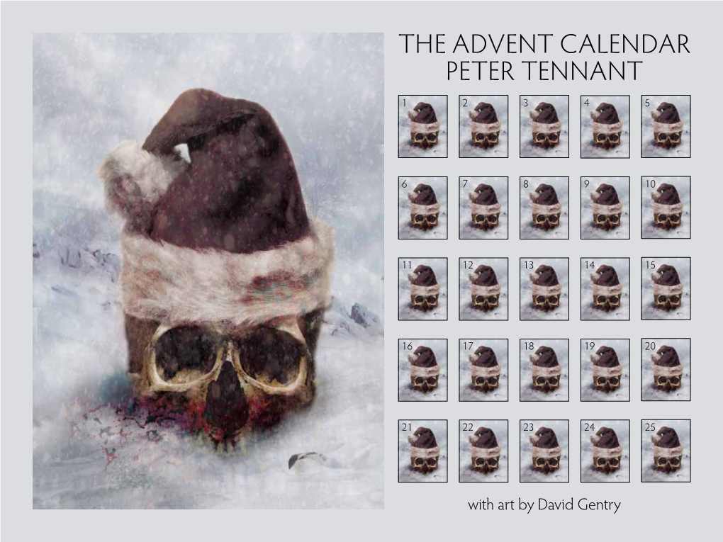 Advent Calendar Peter Tennant