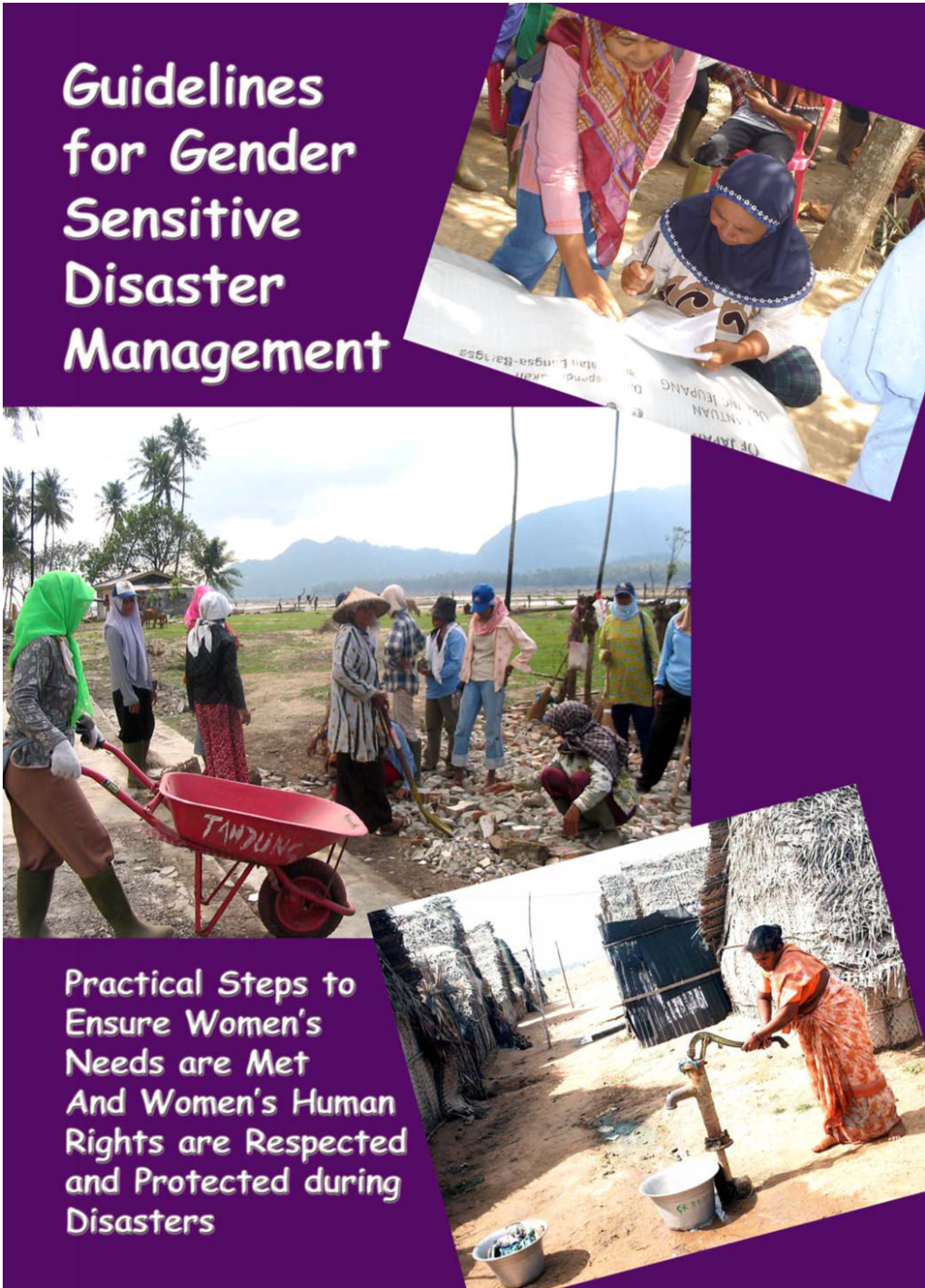 Guidelines for Gender Sensitive Disaster Management