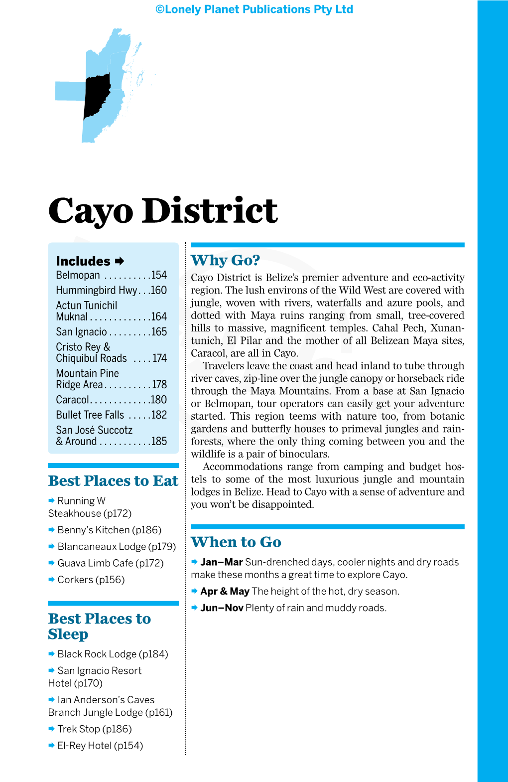 Cayo District