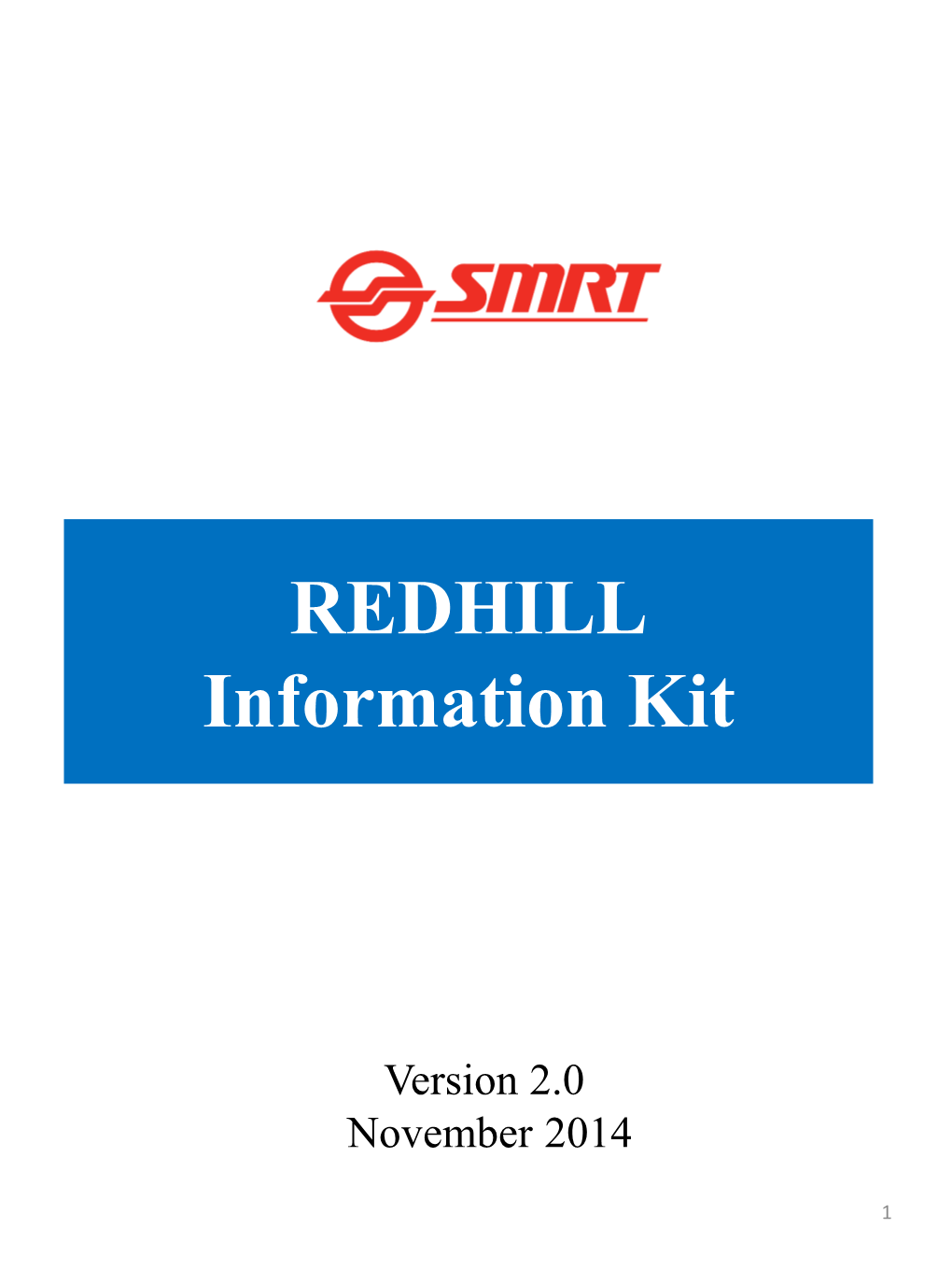 REDHILL Information Kit
