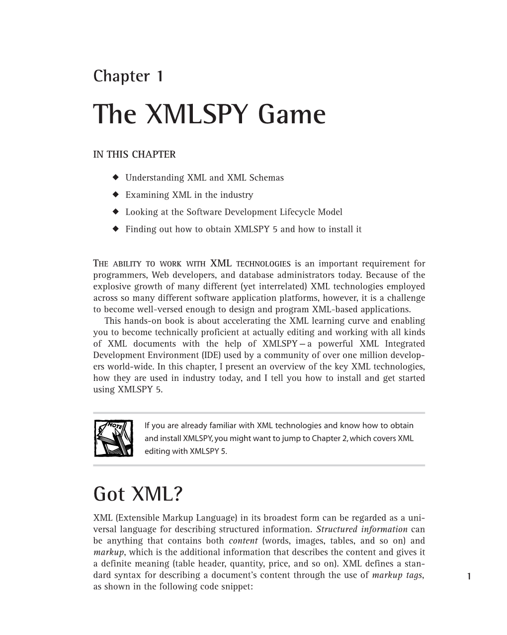 The XMLSPY Game