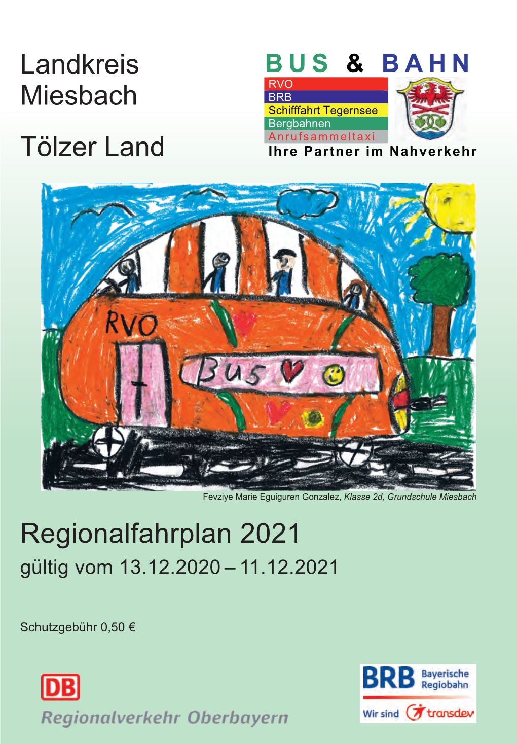 Regionalfahrplan LK Miesbach Und Tölzer Land