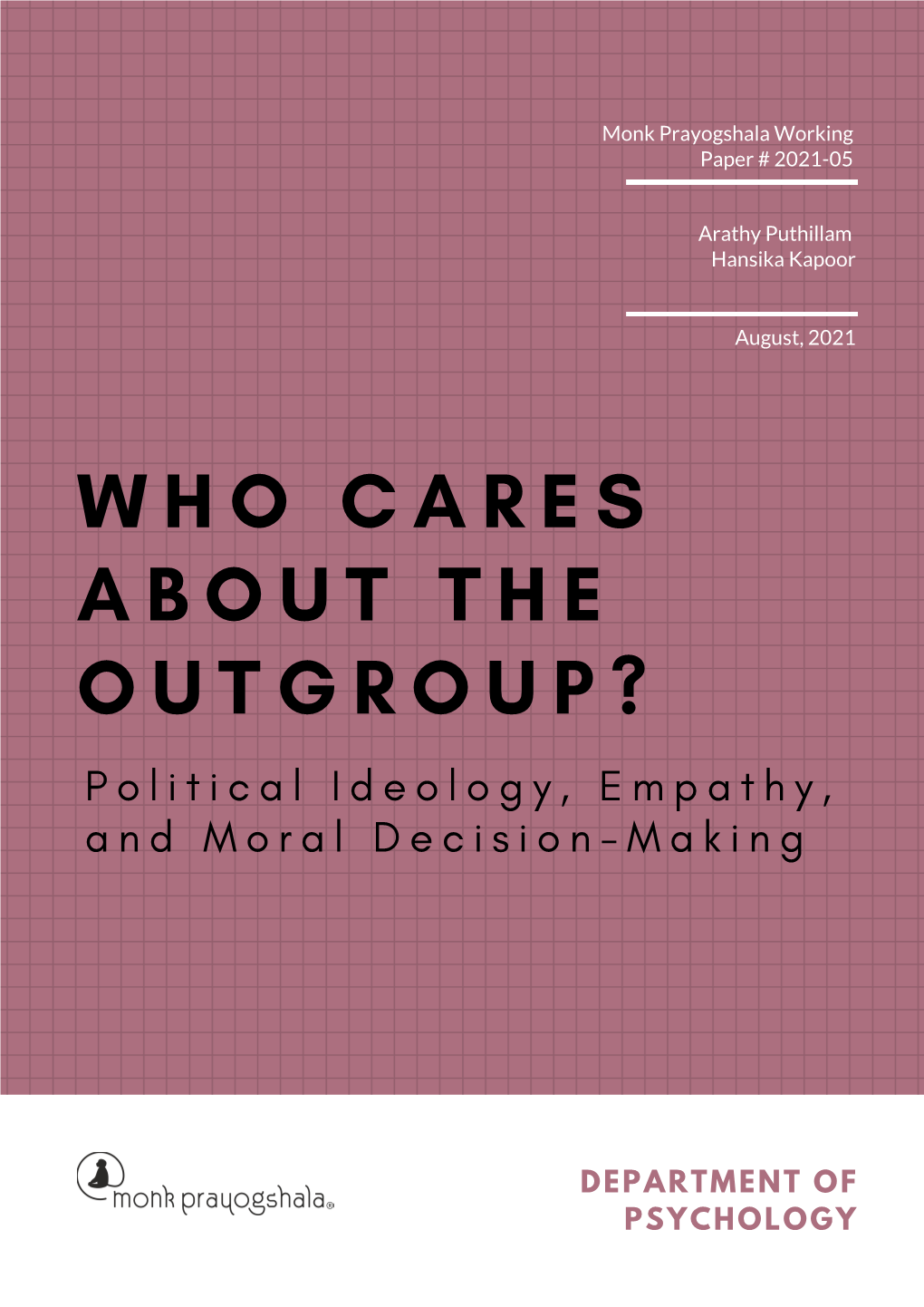 Political Ideology, Empathy, and Moral Decision-Making