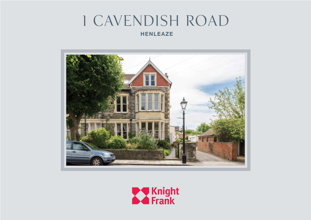 1 Cavendish Road HENLEAZE 1 Cavendish Road