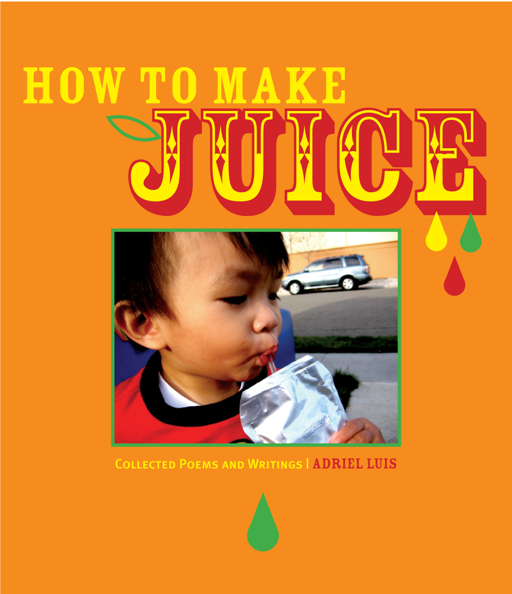 How to Make Juice