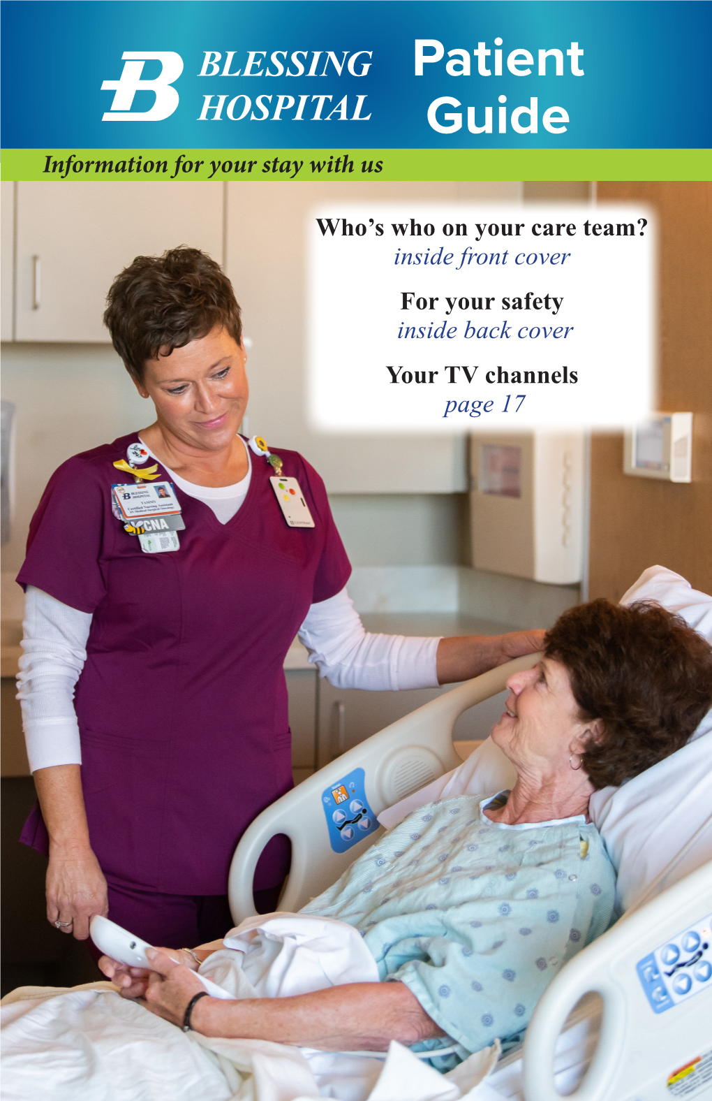 Patient Guide Information for Your Stay with Us