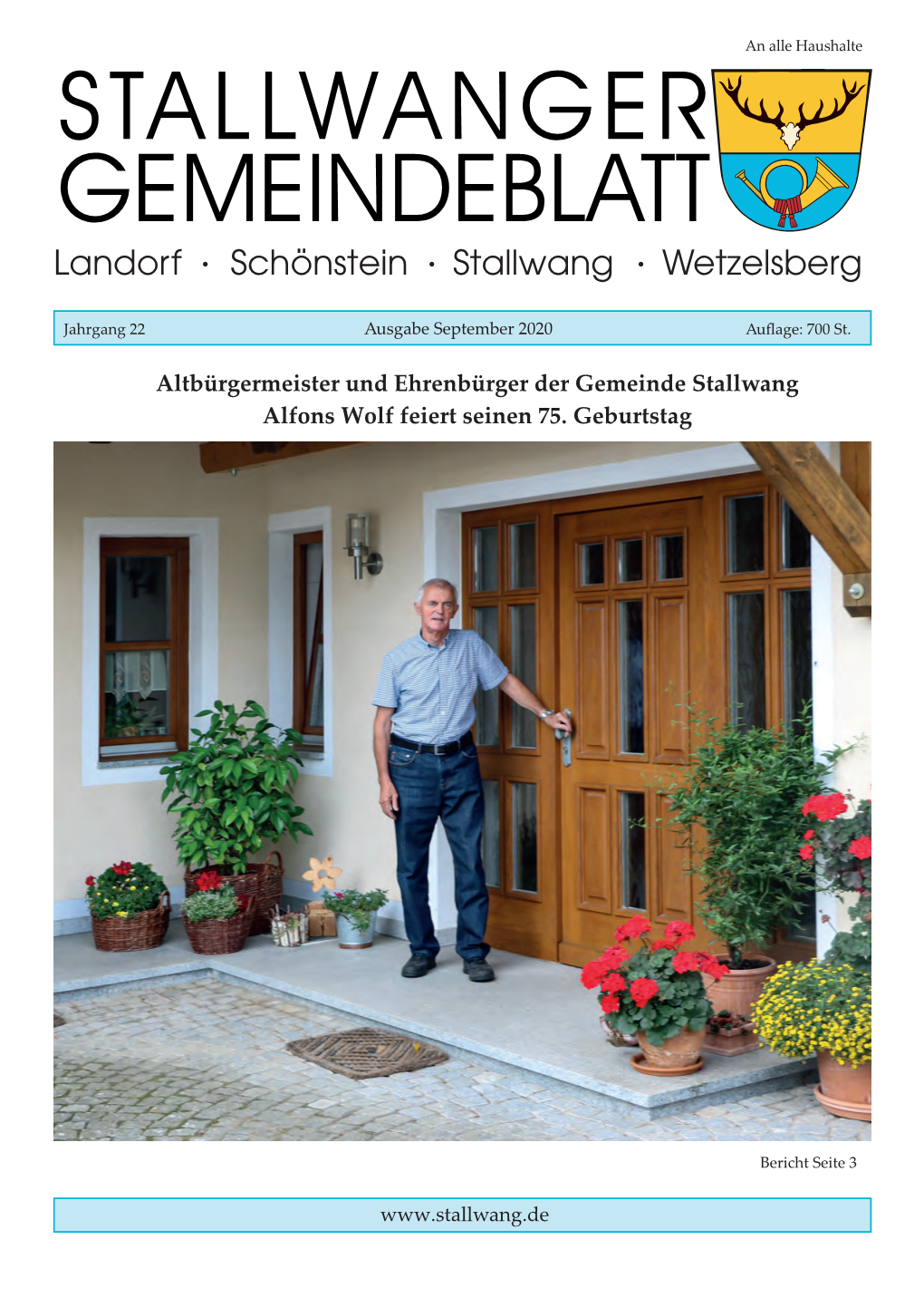 Stallwanger Gemeindeblatt