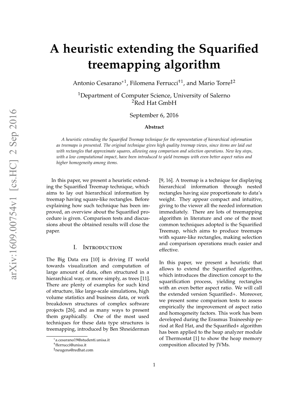 A Heuristic Extending the Squarified Treemapping Algorithm