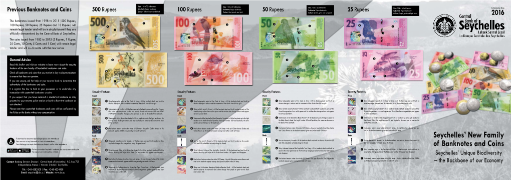 Seychelles' New Family of Banknotes and Coins