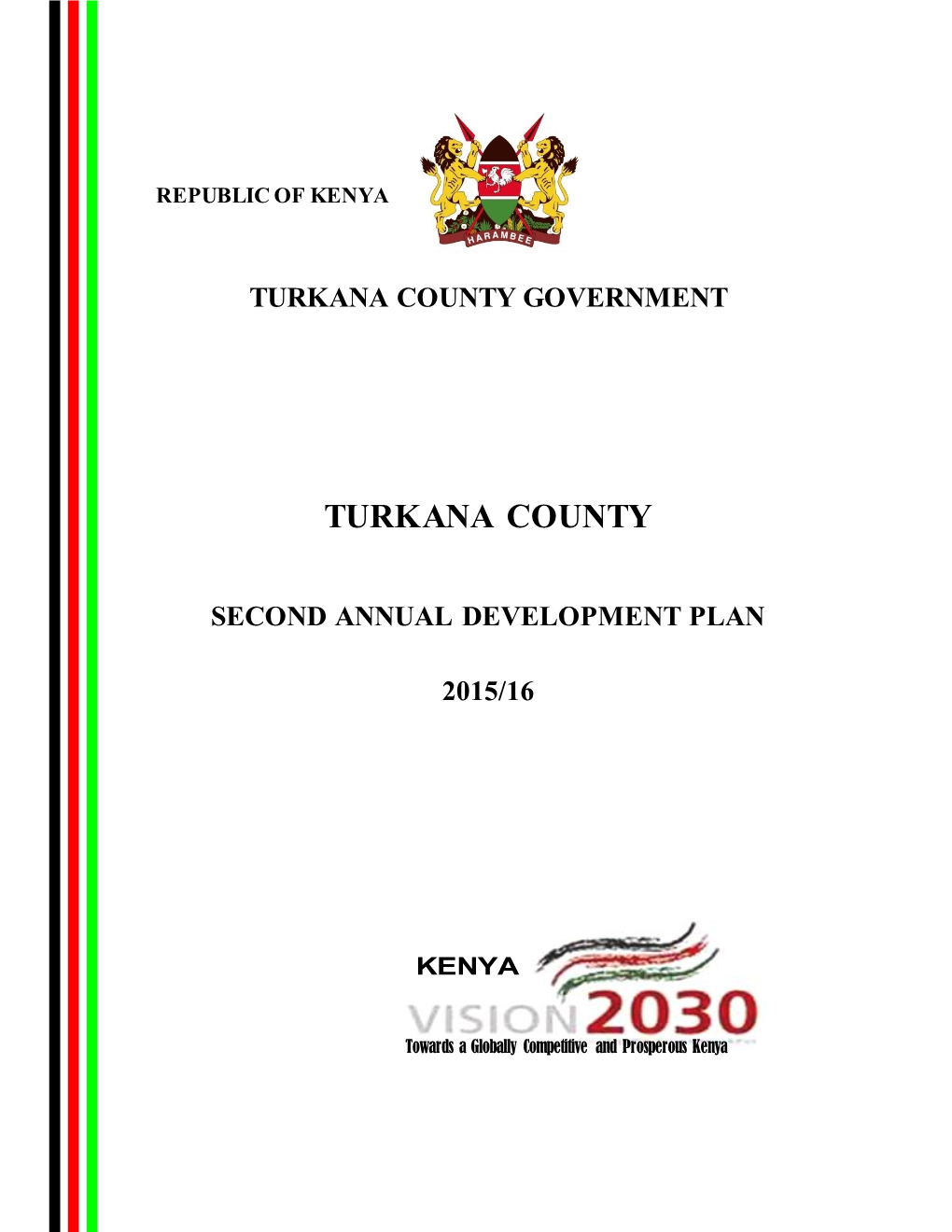 Annual Development Plan 2015-2016