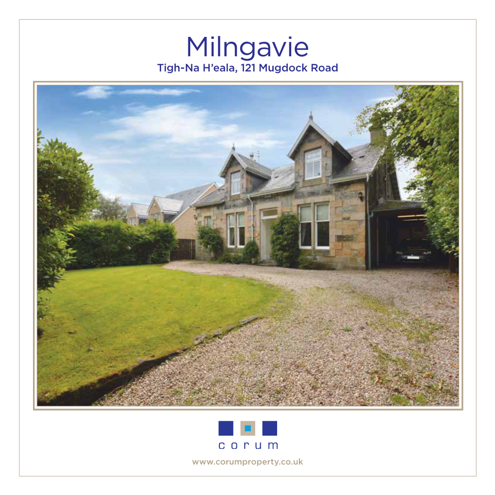 Milngavie Tigh-Na H’Eala, 121 Mugdock Road